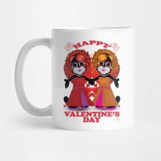 Zapped Kat Happy Valentine’s Day by Swoot Mug